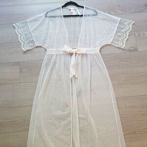 Victoria's Secret Floor Length Bridal Robe